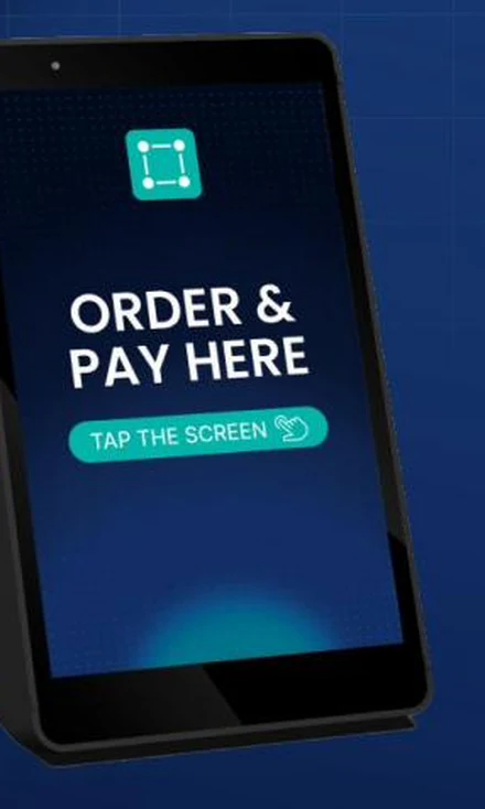 Kate One tabletop payment and tipping terminal