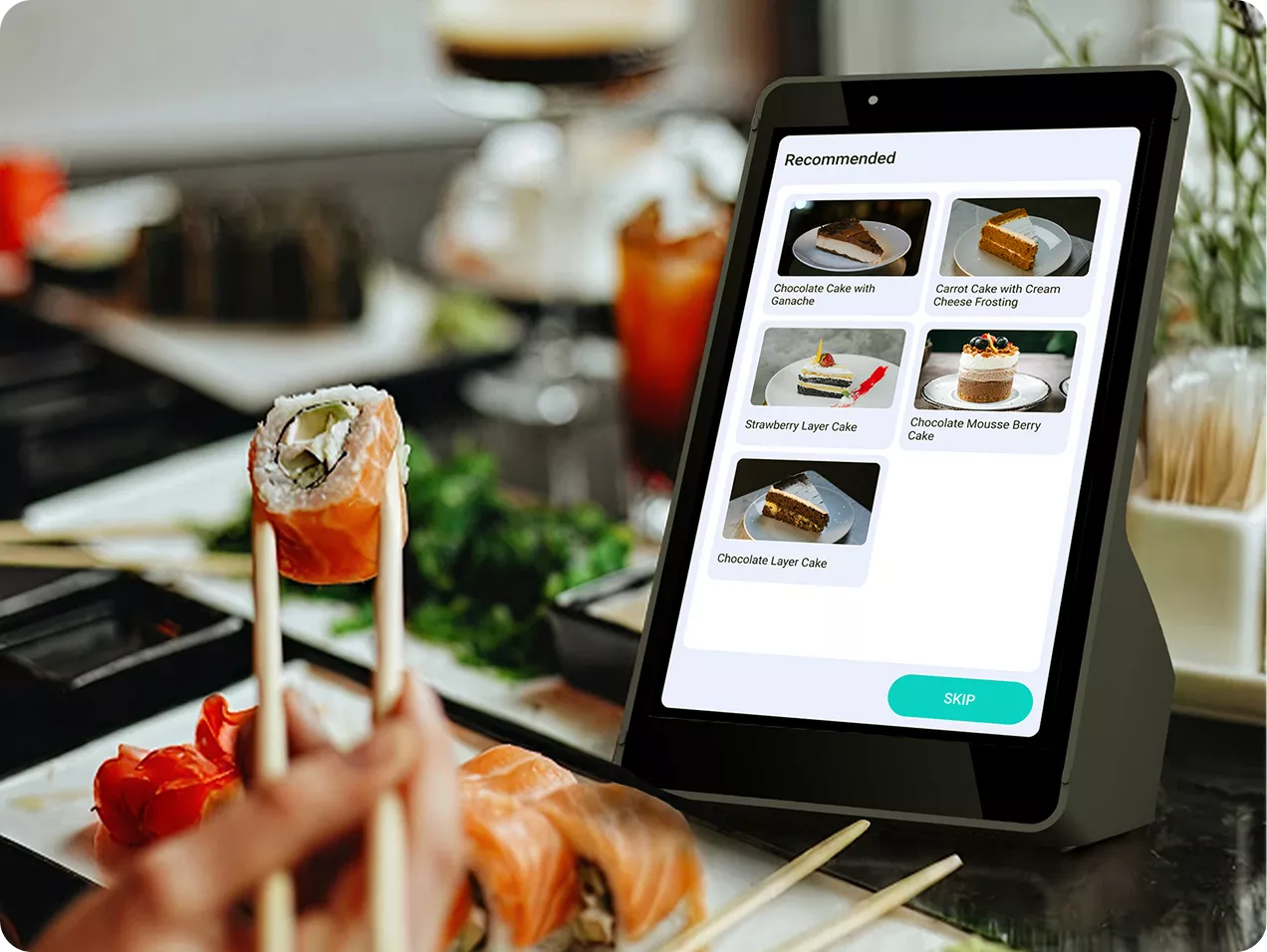 Boost check averages with instant upselling
